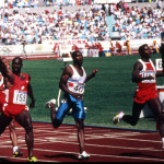 Il centometrista Ben Johnson