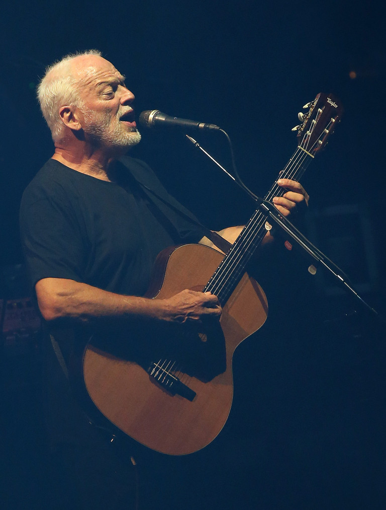 Il musicista David Gilmour