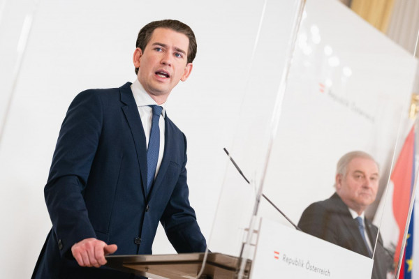 AUT, Bundesregierung, Pressekonferenz zu Oeffnungsschritten