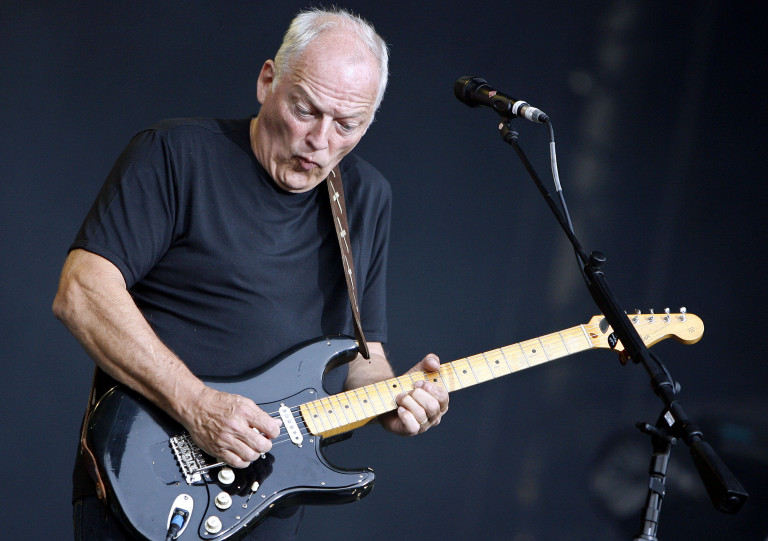 Il musicista David Gilmour