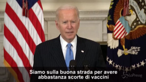 Biden dichiara: americani adulti vaccinati entro fine maggio