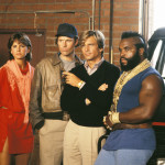 A-Team: Melinda Culea, Dwight Schultz, Dirk Benedict, Mr. T