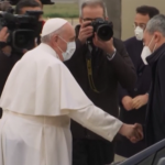 La partenza di Papa Francesco da Fiumicino per Baghdad