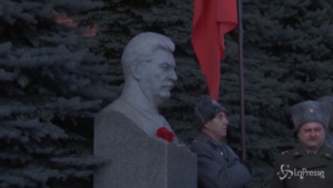 Militanti comunisti ricordano la morte di Stalin