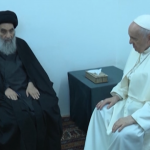 Il Papa a Najaf, lo storico incontro con l’ayatollah Al Sistani
