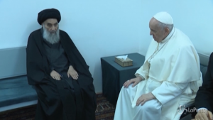 Il Papa a Najaf con l'ayatollah Al Sistani