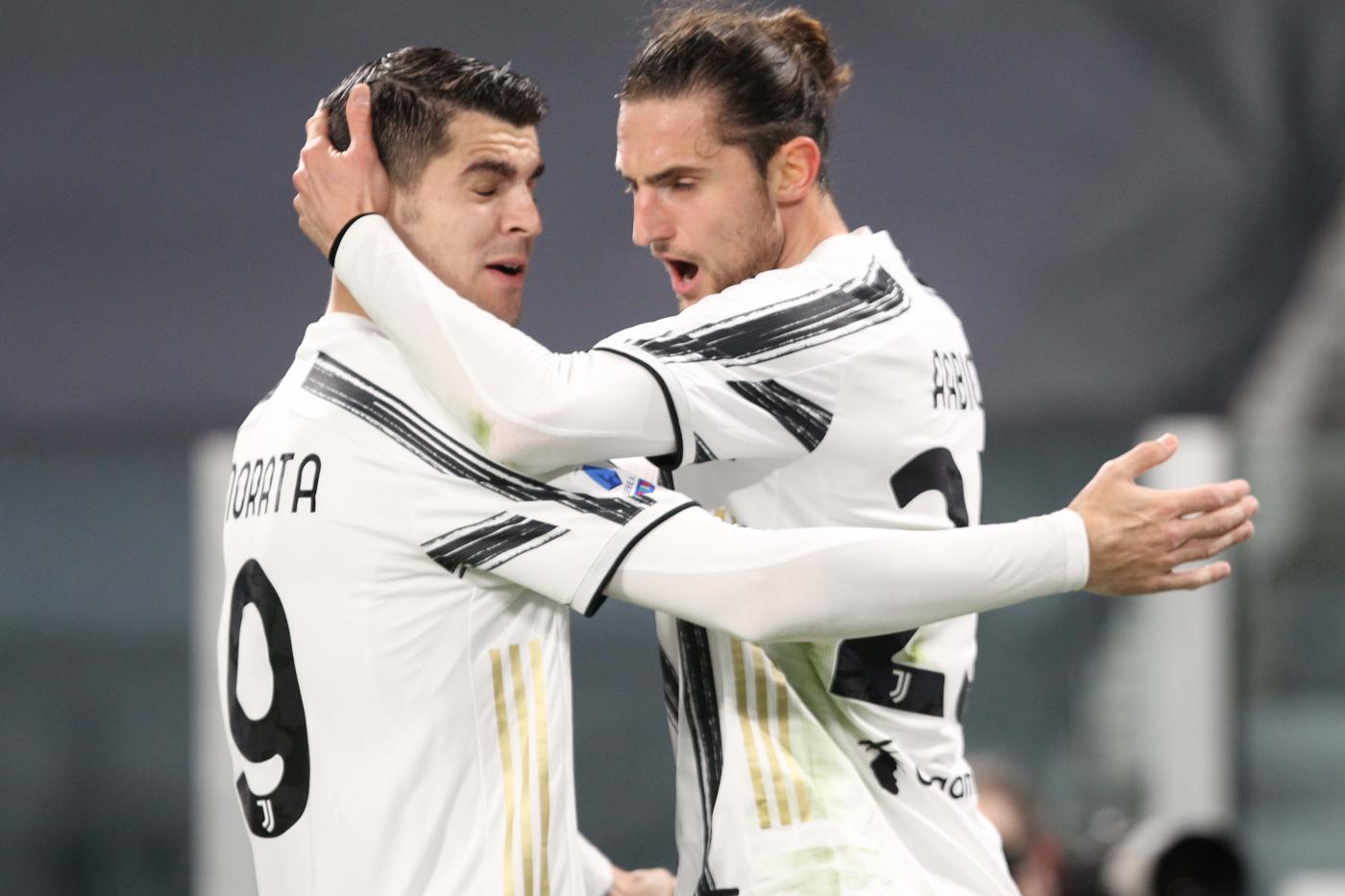 Serie A, la Juventus ribalta la Lazio: Correa illude, Rabiot-Morata firmano rimonta Serie A, la Juventus ribalta la Lazio: Correa illude, Rabiot-Morata firmano rimonta