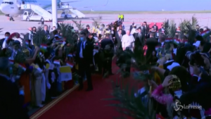 Arrivo a Erbil tra le palme