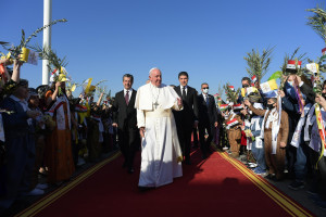 Papa Francesco a Erbil incontra padre di Alan