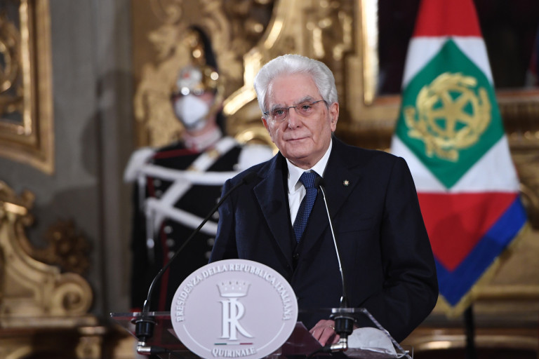 Quirinale - Dichiarazioni del Presidente della Repubblica Sergio Mattarella