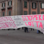 8 Marzo di lotta a Napoli, militanti: “Centri antiviolenza chiusi, panchine rosse non salvano le donne”