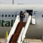 Iraq, Papa a bordo del volo per tornare in Italia da Baghdad