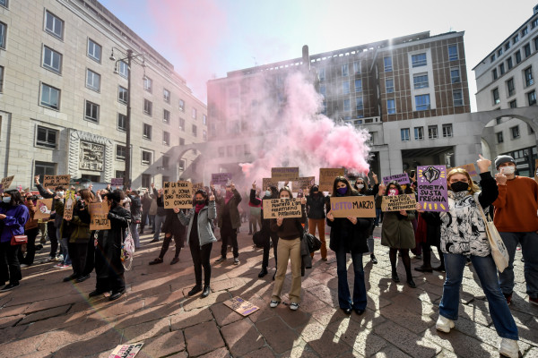 Flash mob movimento femminista