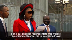 la sorella di George Floyd