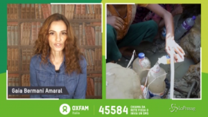 Oxfam, appello di Gaia Bermani Amaral