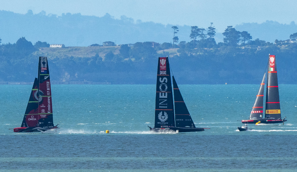 Galleria foto 'FOTOGALLERY – America’s Cup, Luna Rossa sfida New Zealand' - foto 7
