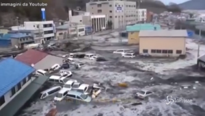 Immagini shock dello tsunami in Giappone