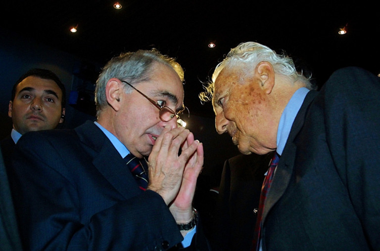 GIANNI AGNELLI E GIULIANO AMATO