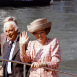 L'Avv. Agnelli Gianni con la Regina Beatrice d'Olanda