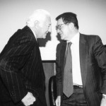 Romano Prodi con l'avv. Gianni Agnelli
