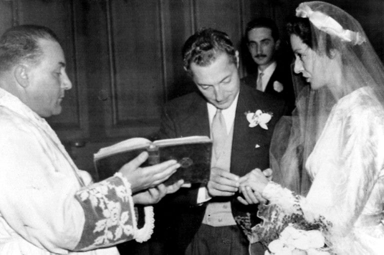 MATRIMONIO TRA GIOVANNI GIANNI AGNELLI E LA PRINCIPESSA MARELLA CARACCIOLO