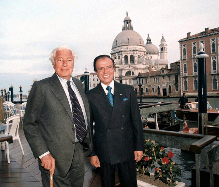 GIANNI AGNELLI E CARLOS NEMEN