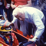 Michele Alboreto con Gianni Agnelli