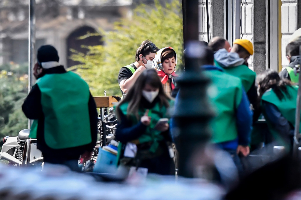 Galleria foto 'Lady Gaga a Milano sul set del film Gucci' - foto 4