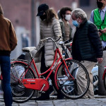 Lady Gaga a Milano sul set del film Gucci