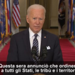 Biden: “Tutti gli adulti saranno dichiarati vaccinabili entro il primo maggio” | VIDEO