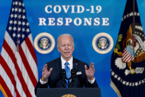 Joe Biden parla del piano vaccini in USA - 4 Luglio