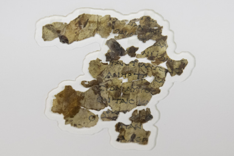 Frammenti biblici dei rotoli del Mar Morto | FOTOGALLERY