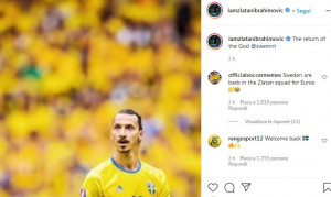Ibrahimovic convocato in nazionale
