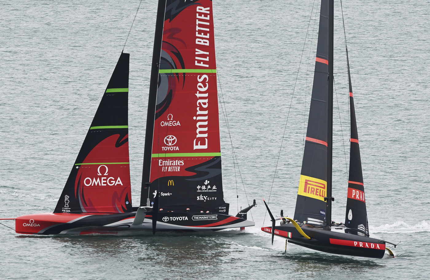 America’s Cup: New Zealand vince, Luna rossa sconfitta 7-3