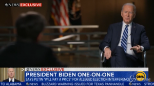 Biden parla di Putin