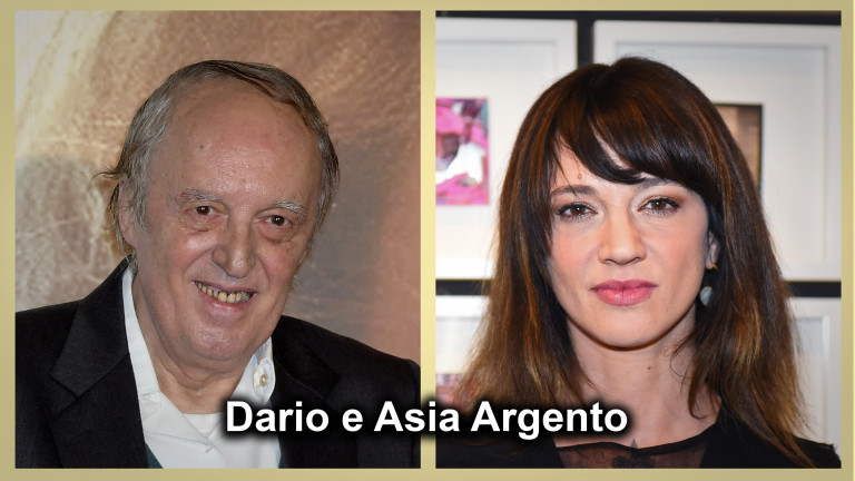 Dario e Asia Argento