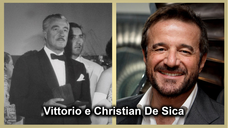 Vittorio e Christian De Sica