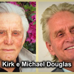 Kirk e Michael Douglas