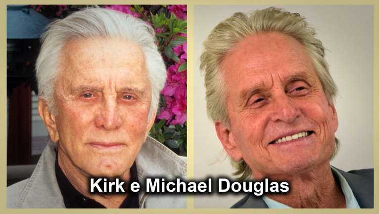 Kirk e Michael Douglas