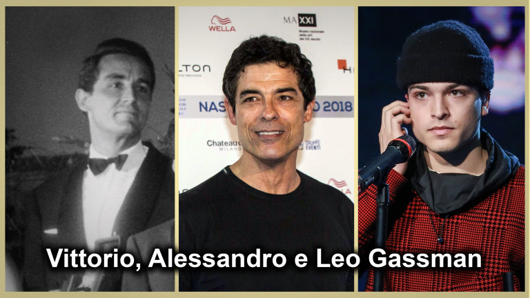 Vittorio, Alessandro e Leo Gassman