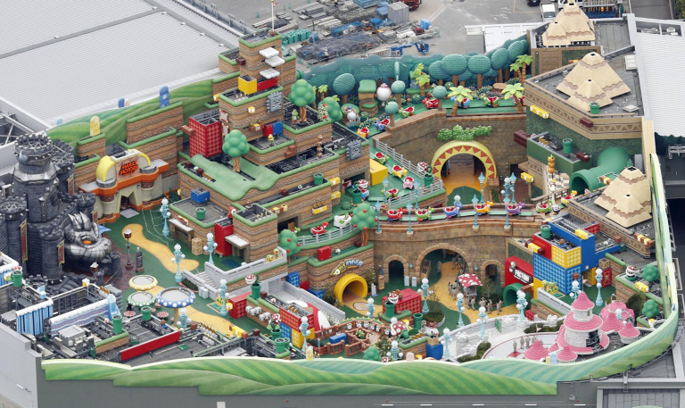 Giappone, apre il parco Super Nintendo World a Osaka
