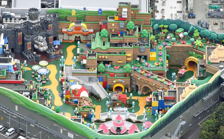 Giappone, apre il parco Super Nintendo World a Osaka