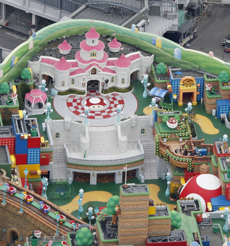 Giappone, apre il parco Super Nintendo World a Osaka