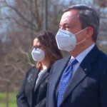 Bergamo, il minuto di silenzio in ricordo delle vittime del Covid