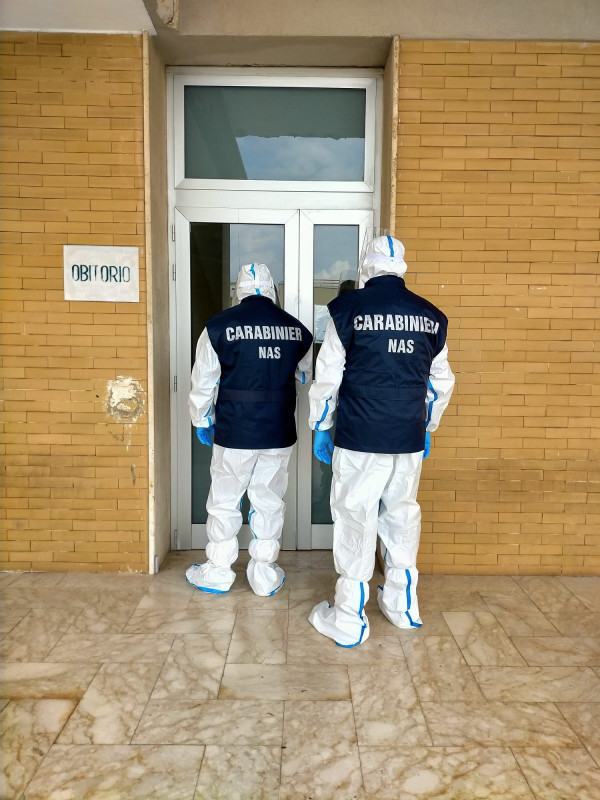 foto NAS controlli obitori