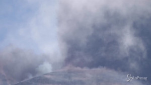 eruzione dell'Etna