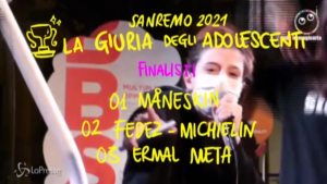 Maneskin ricevono il premio della Giuria Adolescenti