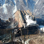 Maxi incendio a Sauze di Cesana