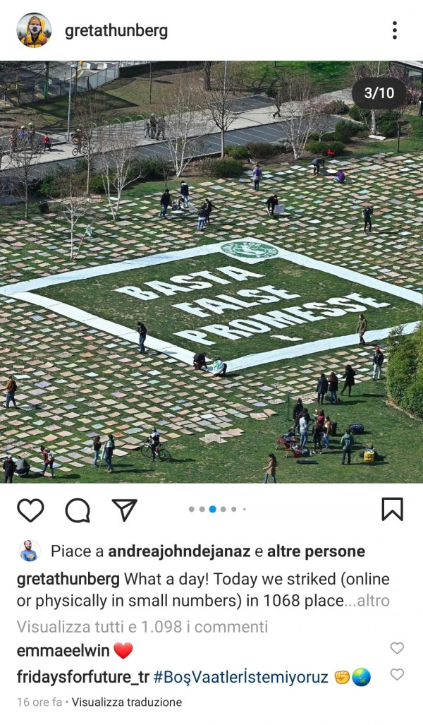 Torino Global Strike per il clima