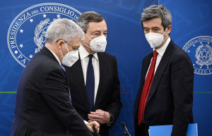 cdm Daniele Franco, Mario Draghi, Andrea Orlando